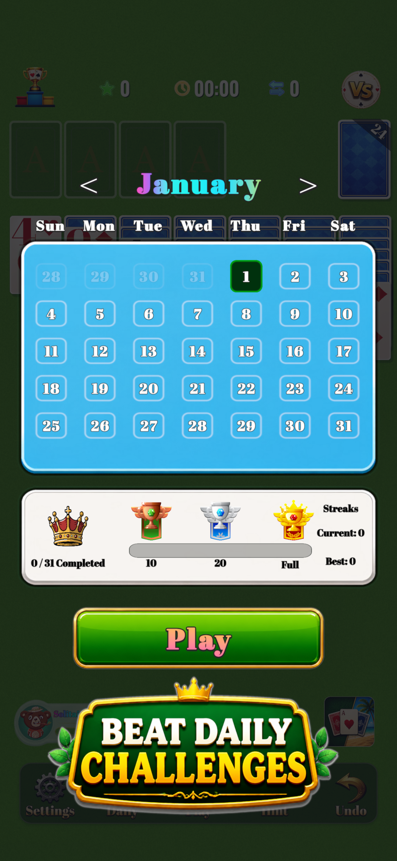 Pocket Solitaire - Card Games screenshot 6