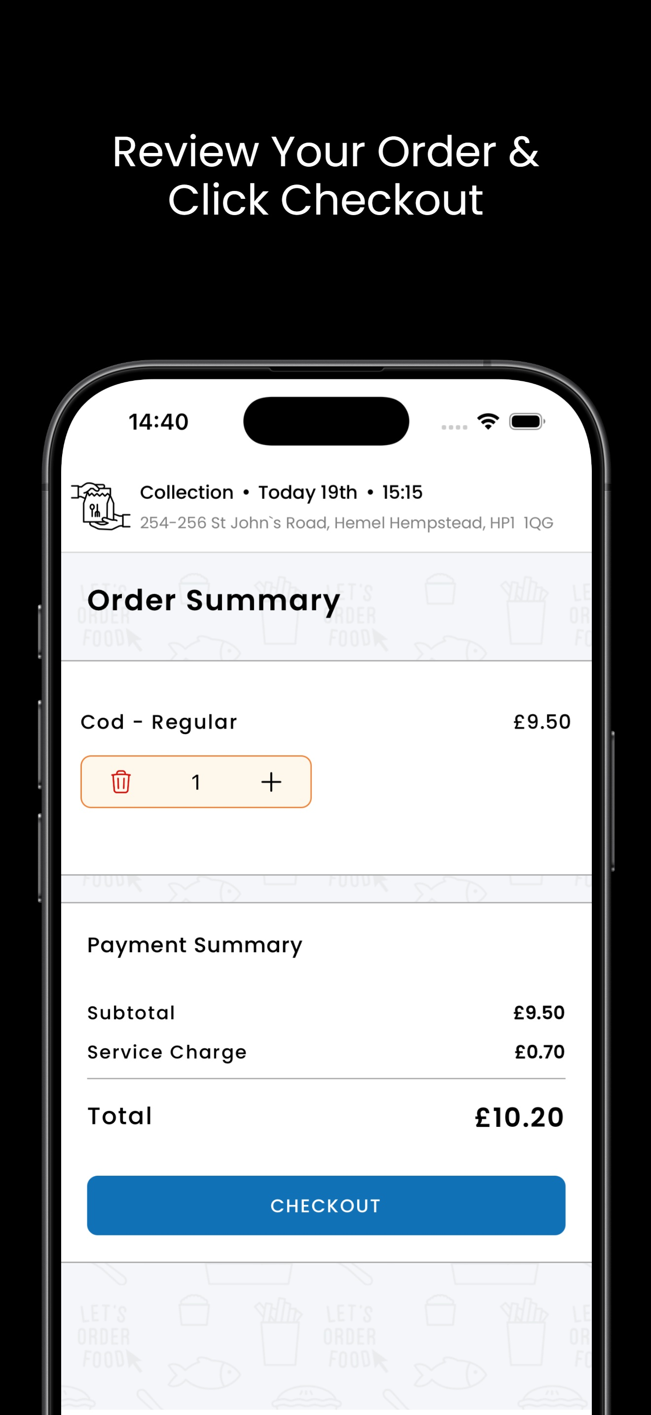 Boxmoors Chippy screenshot 5