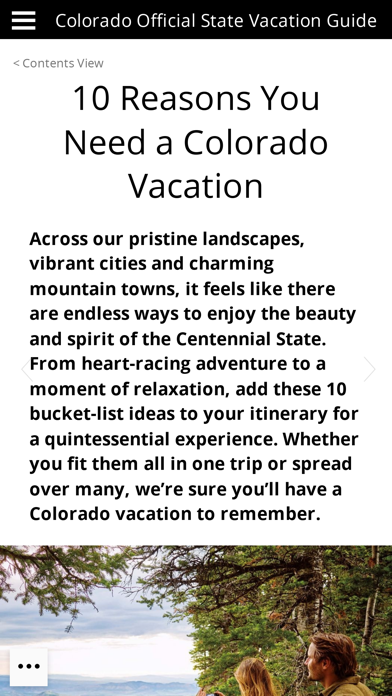 Colorado Guide Screenshot