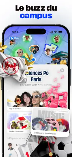 Capture d'écran de Bump - Va Voir Tes Amis IRL sur iPhone 6