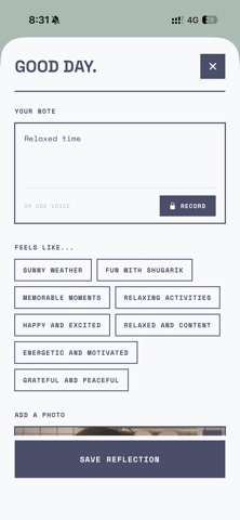 DayLo: AI Mood Diary screenshot