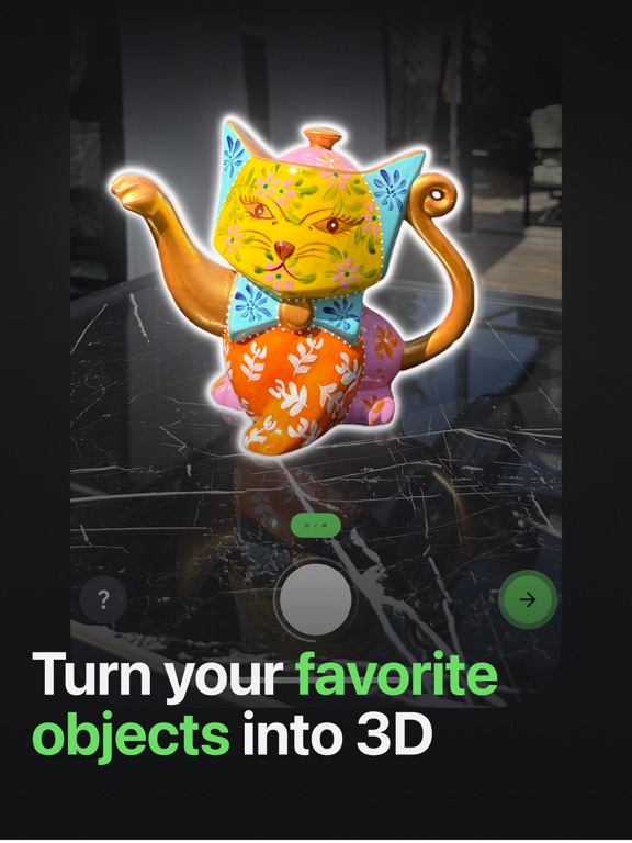 MagiScan - AI 3D Scanner app iPad screenshot 6 - Graphics & Design app