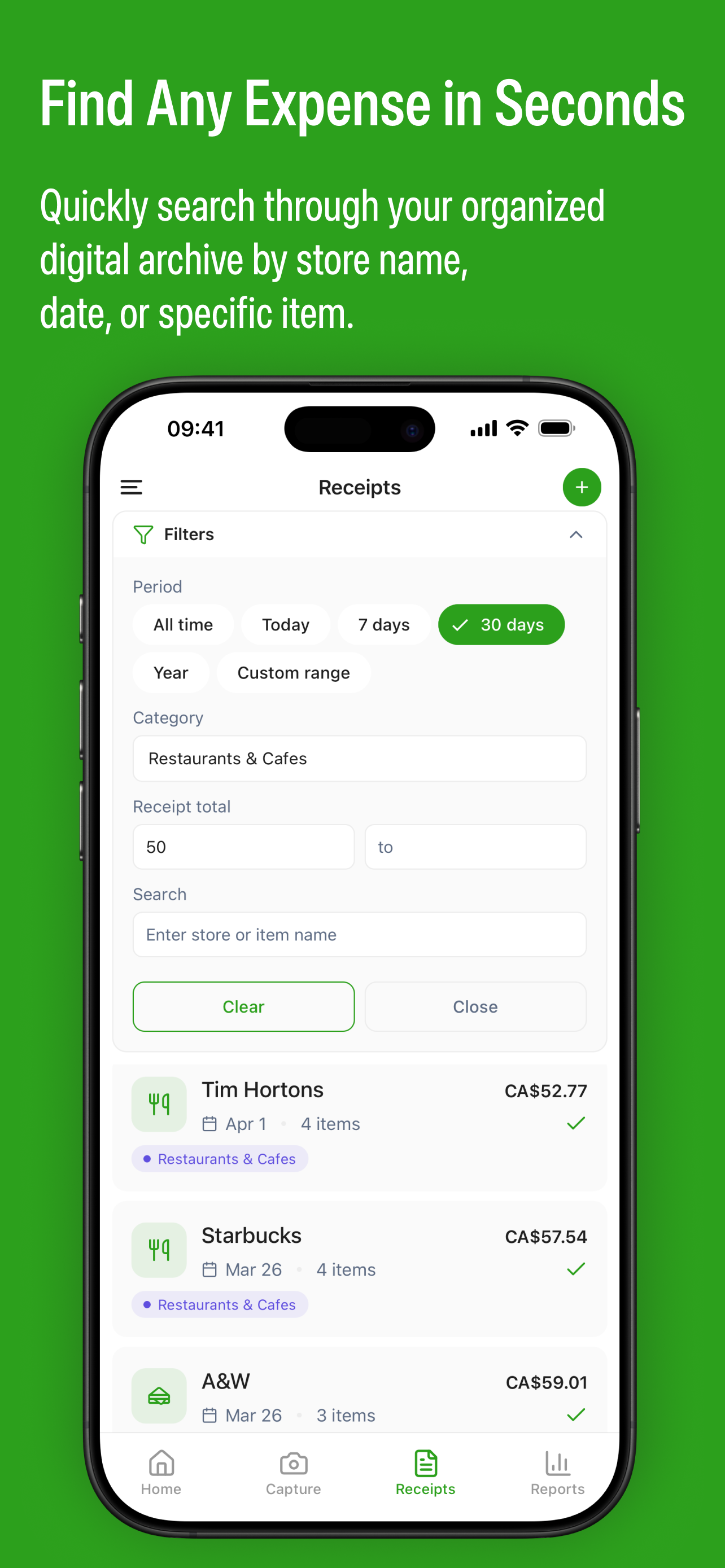 Receipt Scanner: Receipta screenshot 6