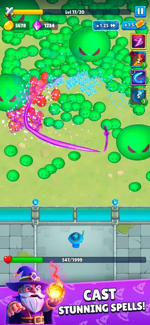 Wizard Tower Defense Idle Game Screenshot 5