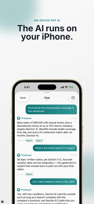 ParsleyPDF: Chat with PDF AI screenshot 1