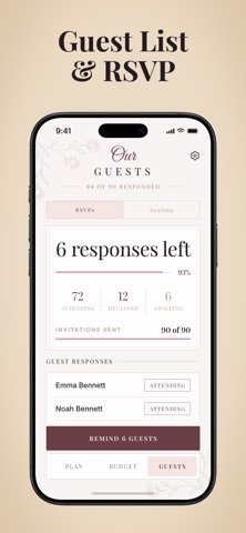 Wedding Planner Budget Tracker Screenshot 6 of 9