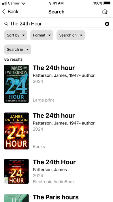Tauranga City Libraries Screenshot