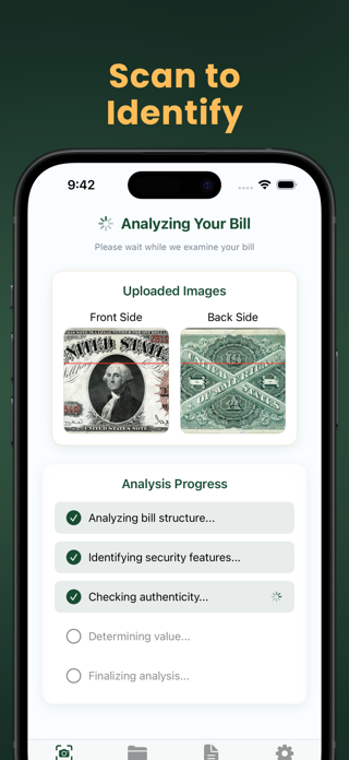 Dollar Bill Scanner: Banknote Screenshot 2 of 4
