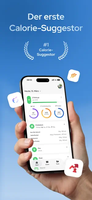 foodsoption: Kalorienzähler screenshot 1