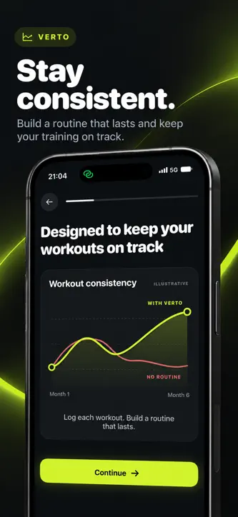 Verto: Gym Workout Tracker screenshot 2