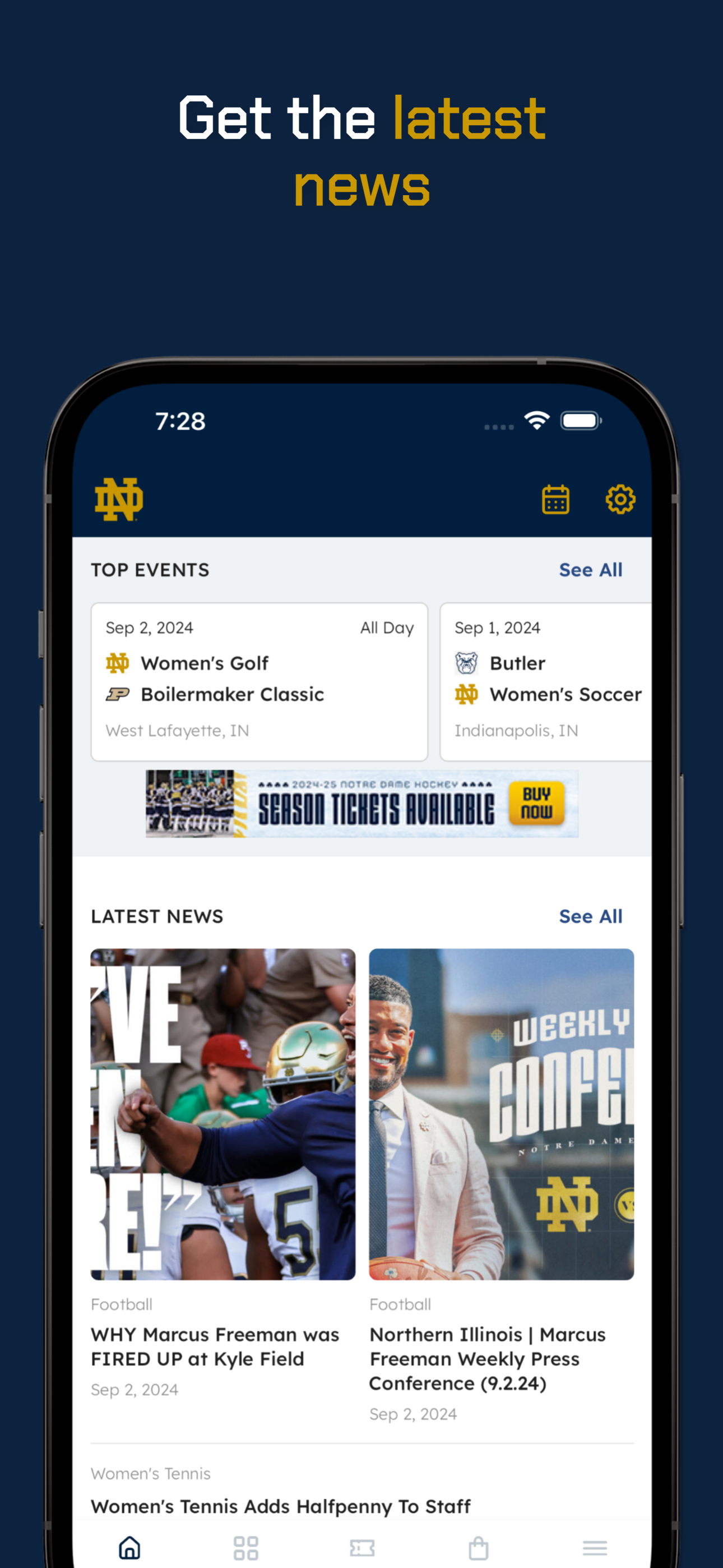 Fighting Irish Mobile