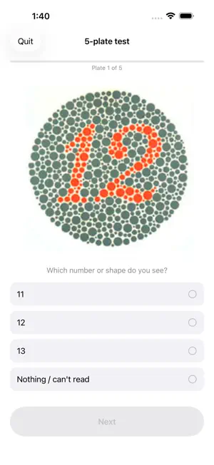 Color-Blindness Lite screenshot 3