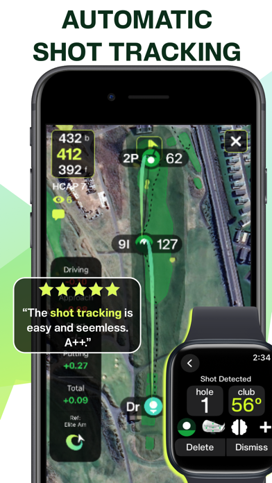 Tangent Golf: GPS Smart Caddie iPhone screenshot 3 - Sports app