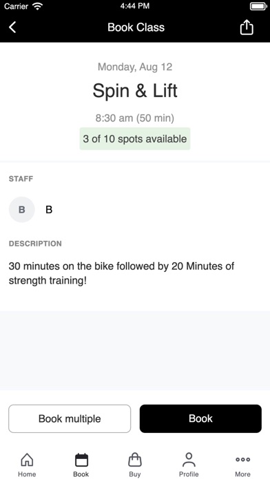 Brooklyn Cycle & Fitness Screenshot