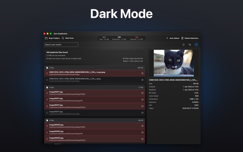 Zero Duplicates Screenshot 6 of 6
