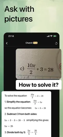 Chat AI: Ask Chatbot Assistantのスクリーンショット（3/6）
