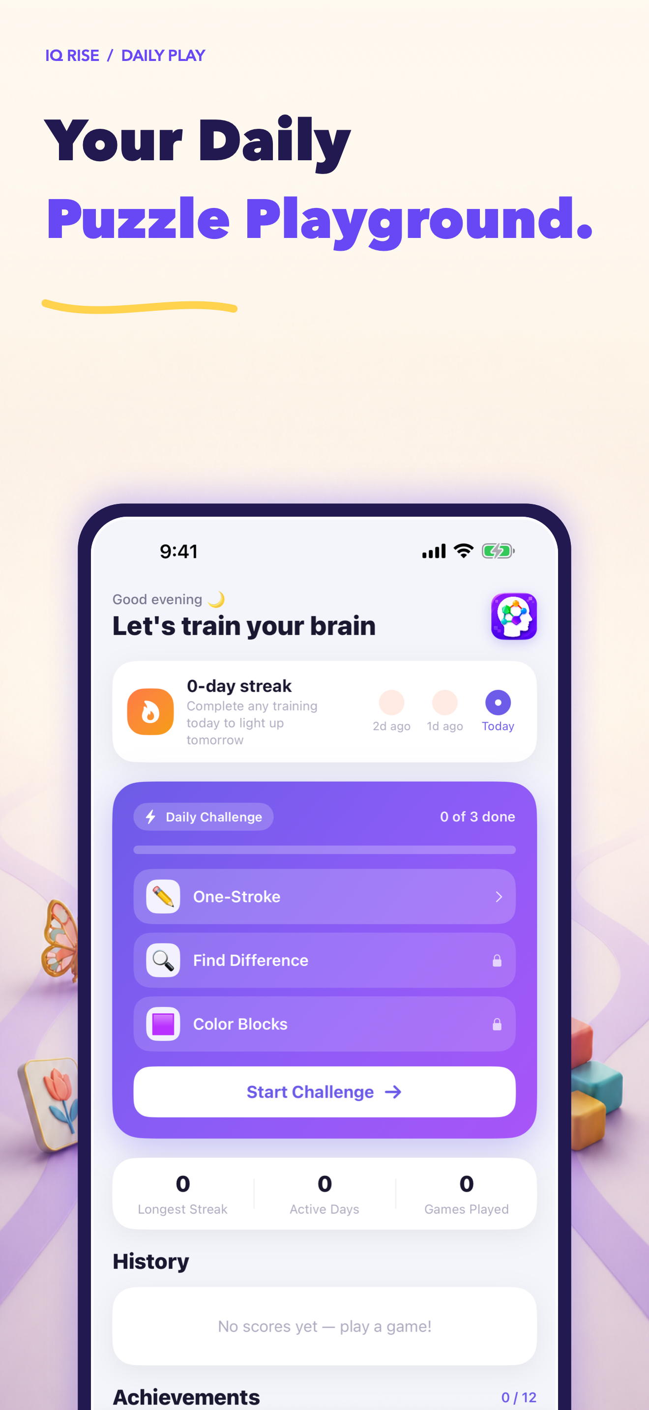 IQ Rise: Brain Training screenshot 4