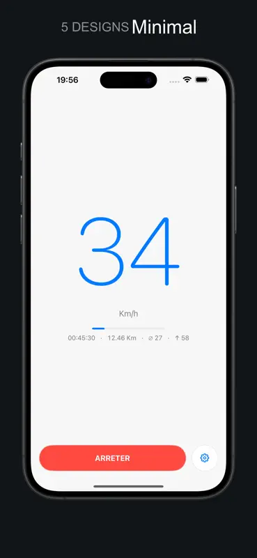 Compteur Vitesse GPS Vélo screenshot 3 of 10