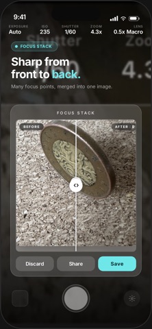 Macro Camera Pro: Manual Focus Screenshot 6 of 7