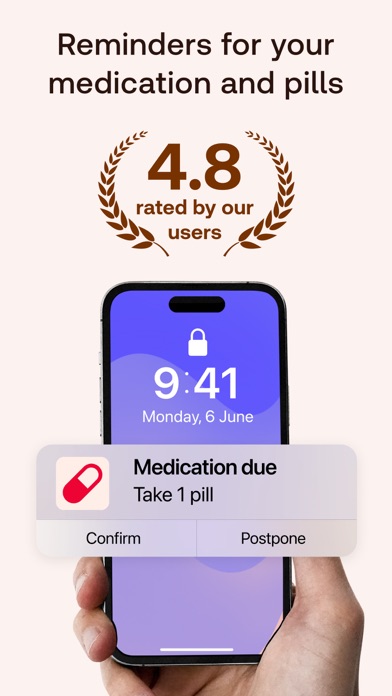 Meds & Pill Reminder MyTherapy Screenshot