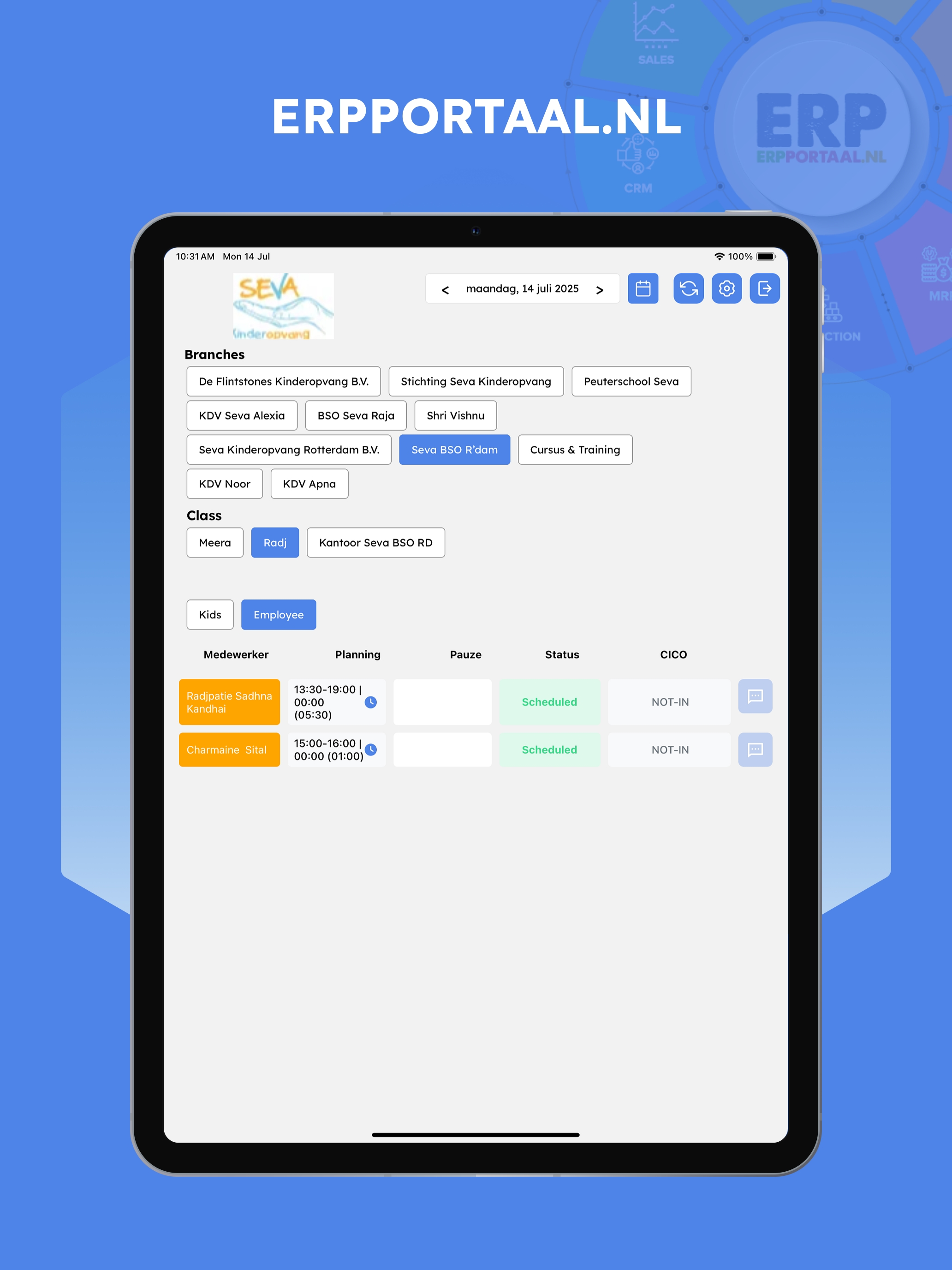CICO ERP Portaal screenshot 4