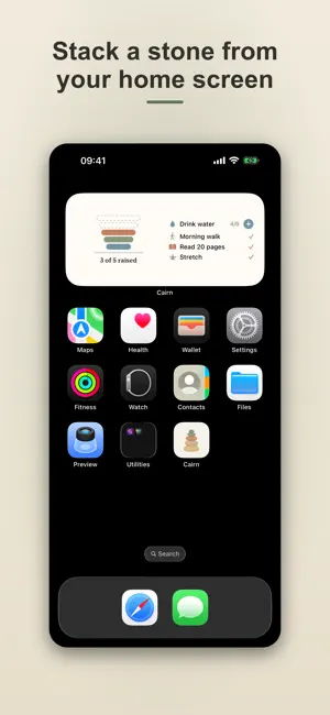 Cairn: Gentle Habit Tracker screenshot 2
