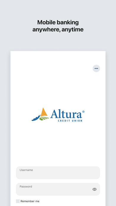 Screenshot #1 pour Altura Credit Union Mobile App
