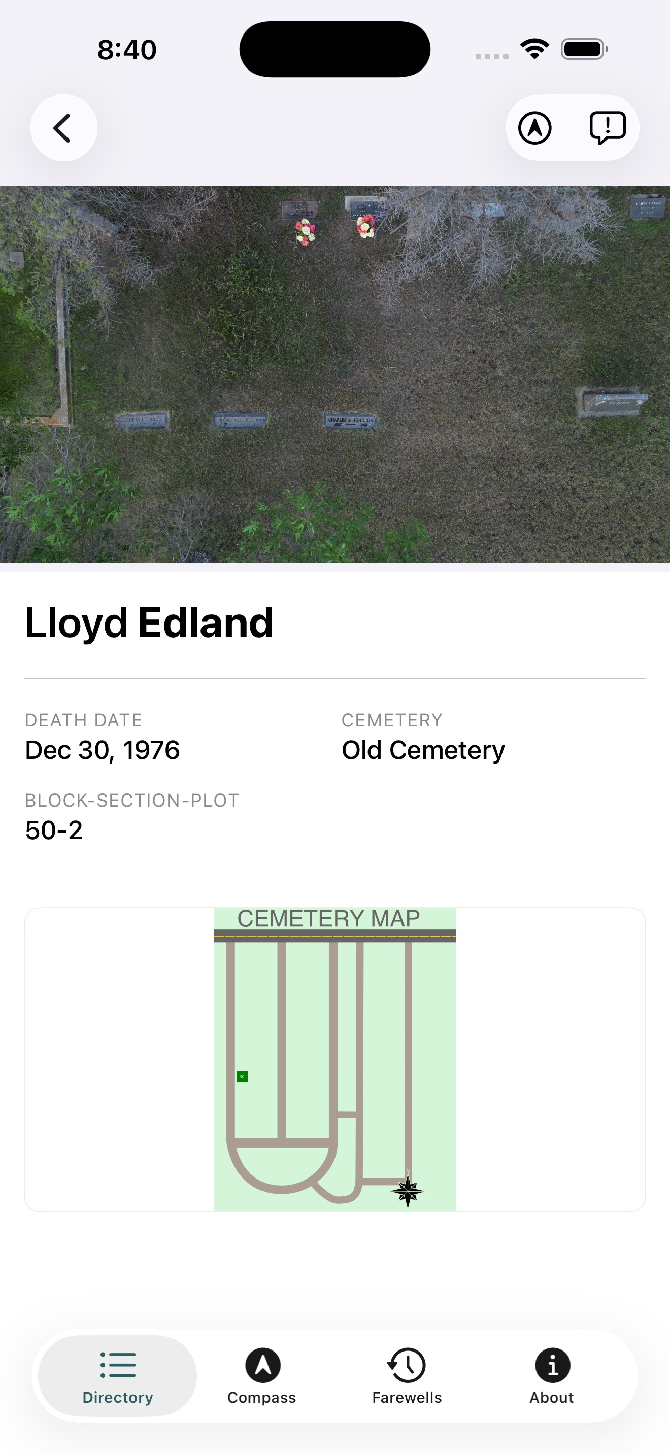 Daniels County Cemetery screenshot 3