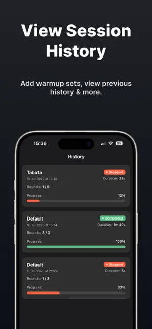Interval Timer App - Timo screenshot 3