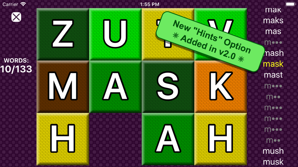 #3. Slide A Word (iOS) 由: Kevin Brain
