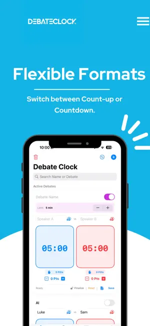 DebaterClock screenshot 4