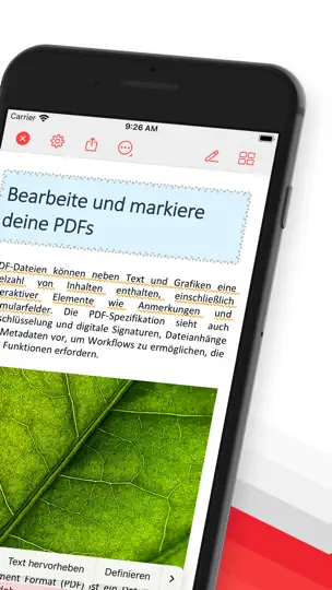 Screenshot von PDF Pro - Lesen Und Bearbeiten auf dem iPhone 2