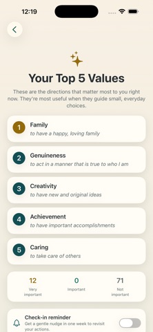 Values Card Sort Screenshot 7 of 7