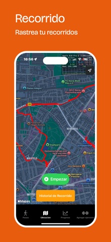 TrackSteps screenshot