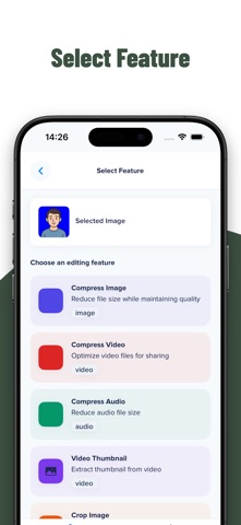 Image Size: Photo Resizer iPhone screenshot