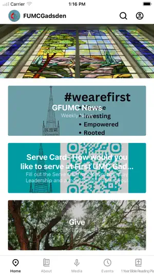First UMC-Gadsden screenshot 1