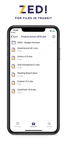 ZED! for Intune screenshot