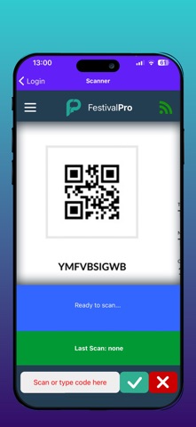 Festival Pro Scanner screenshot