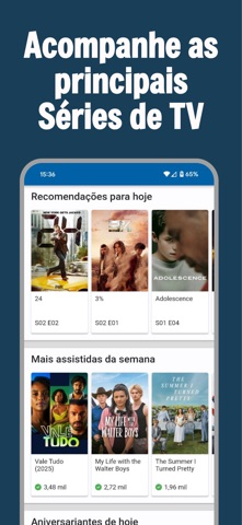 Banco de Séries iPhone screenshot 1