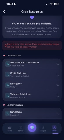 UpLyf screenshot
