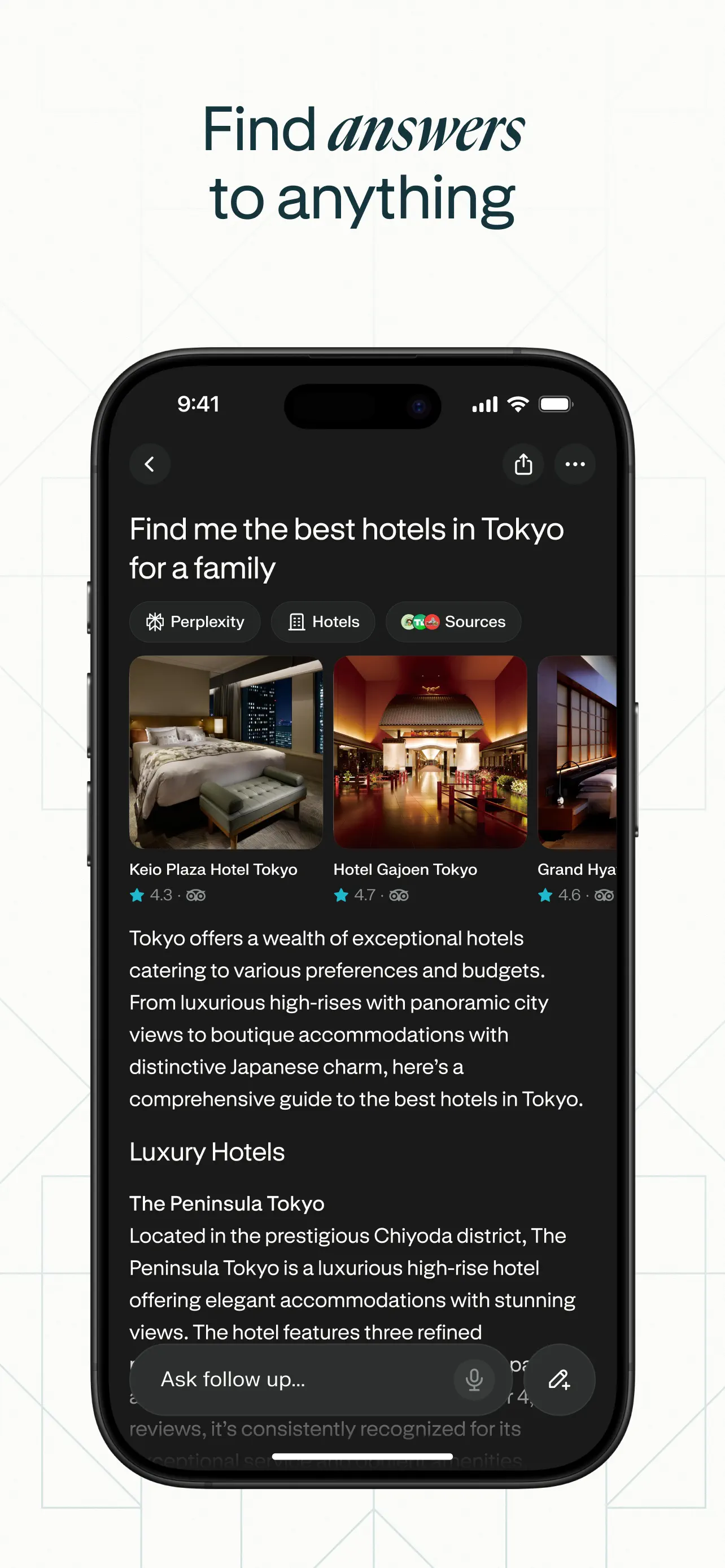Perplexity - AI Search & Chat screenshot 3 of 6