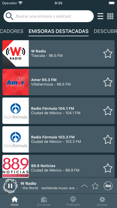 Radio FM México en Vivo Screenshot
