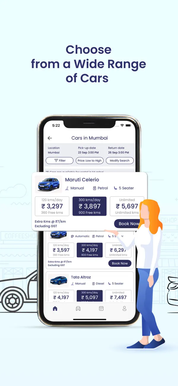 Screenshot #3 pour MyChoize-Self Drive Car Rental