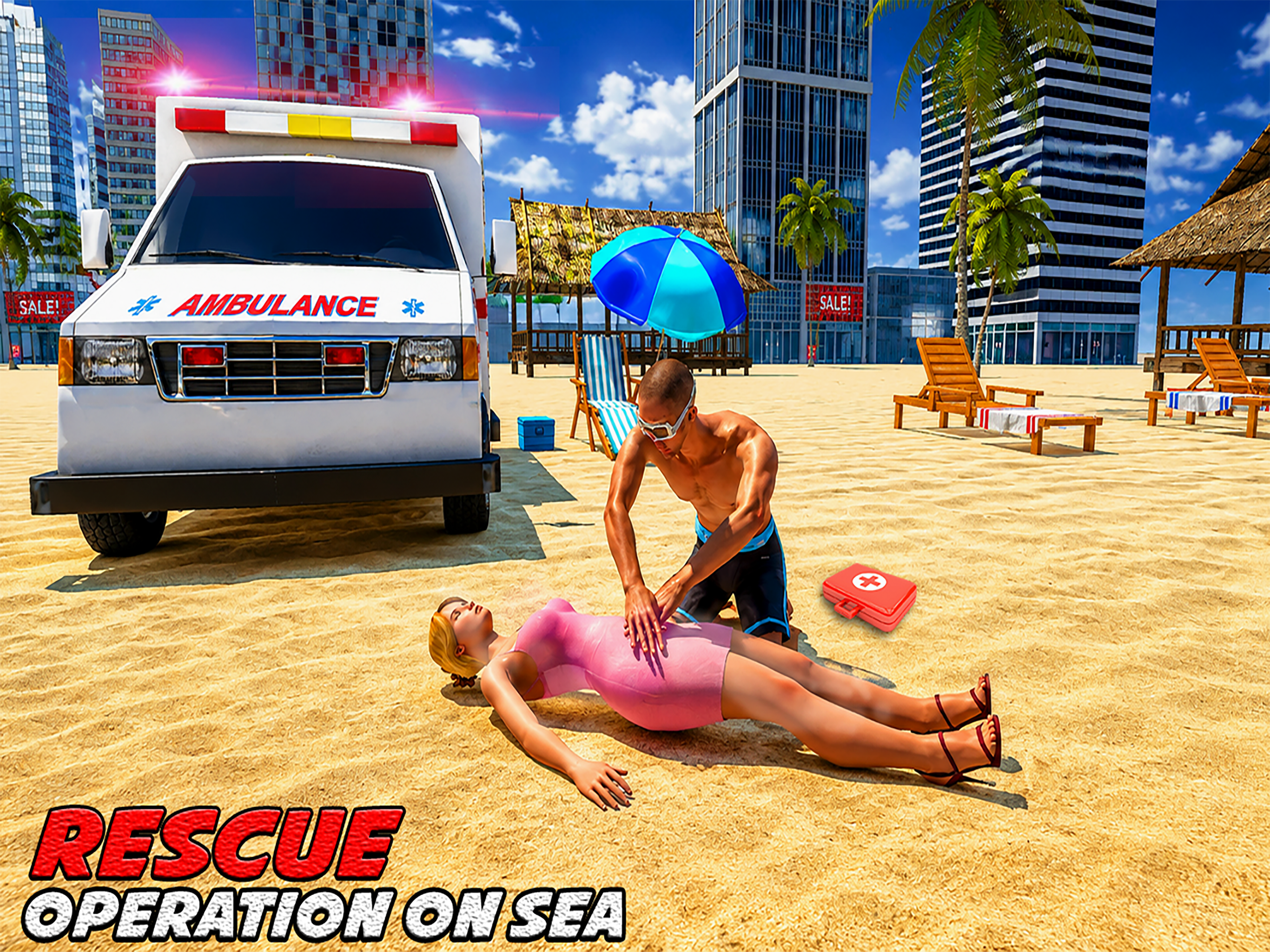 Emergency Beach Rescue Service screenshot 5