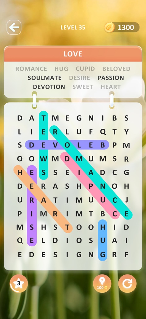 Serene Word Search - null