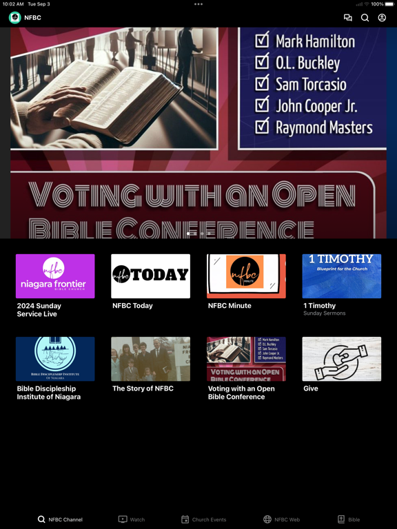Screenshot #4 pour NFBC Channel