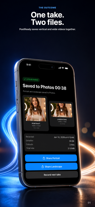 PostReady Dual Recorder Camera Screenshot 1 of 7