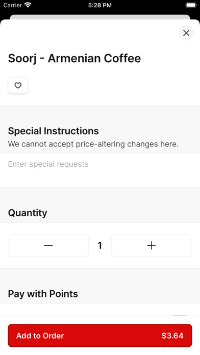 App screenshot