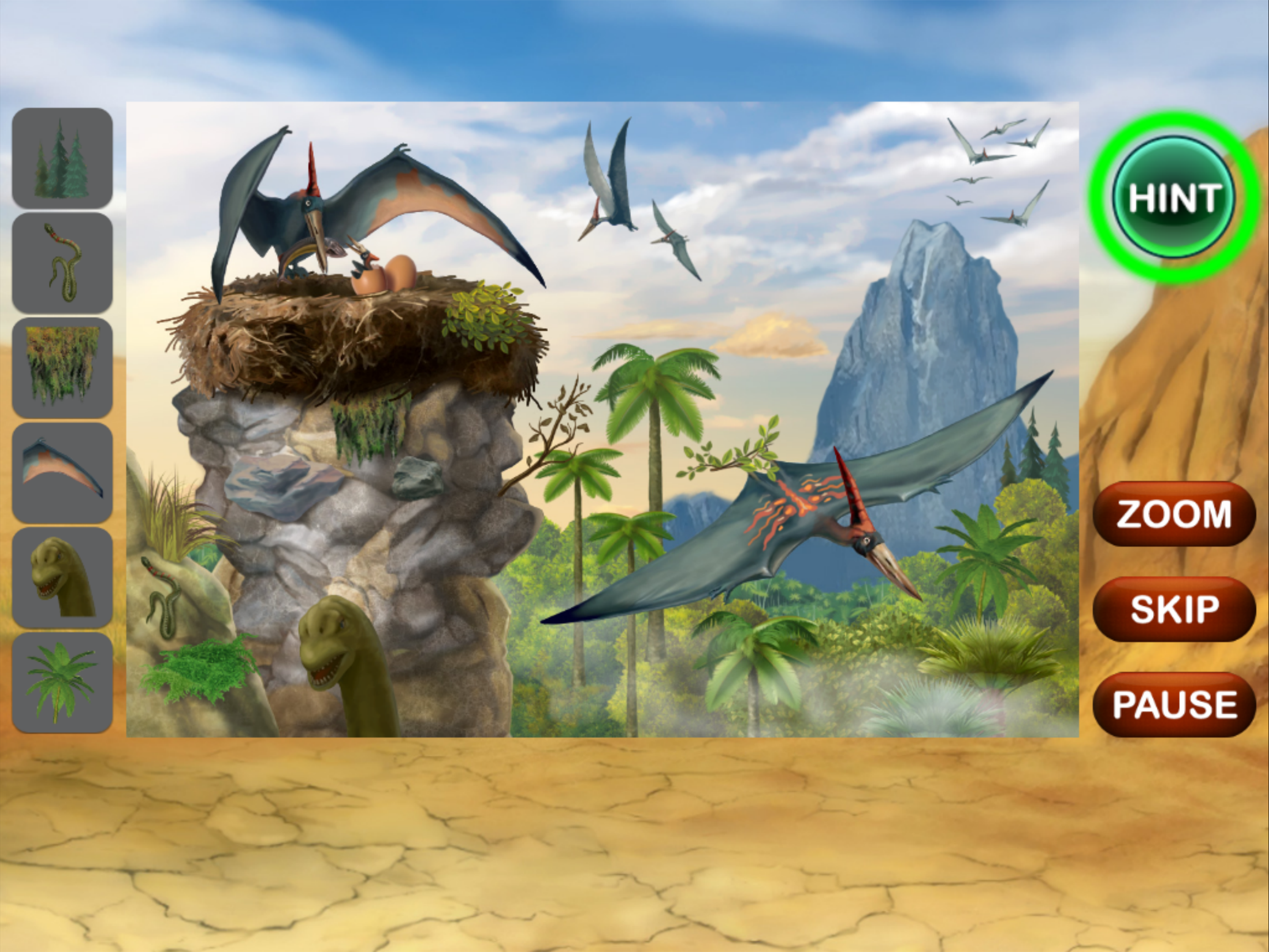 Dinosaurs Hidden Objects