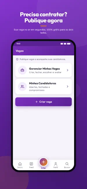 JobHunter - Freelances e Bicos screenshot 2